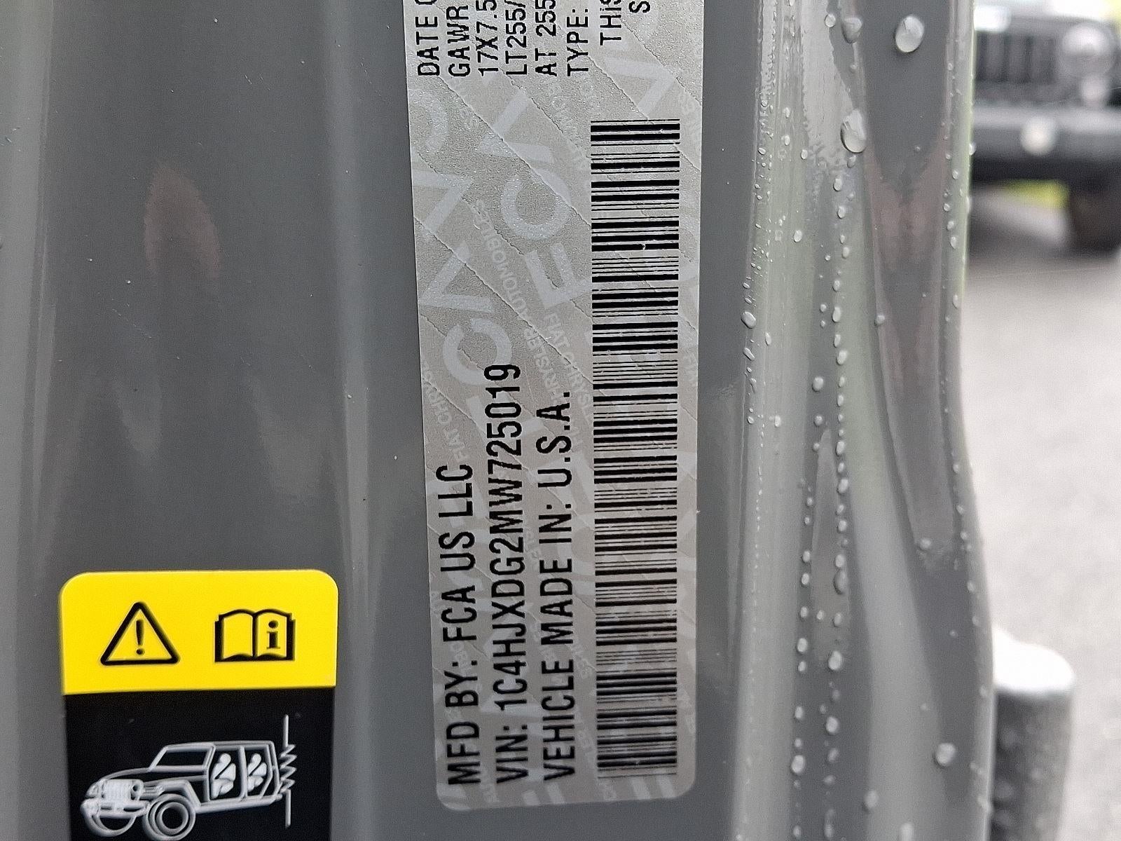 2021 Jeep Wrangler Unlimited Willys Sport