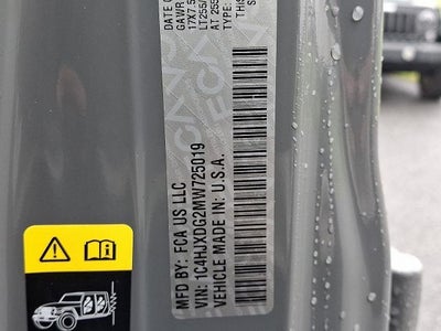 2021 Jeep Wrangler Unlimited Willys Sport