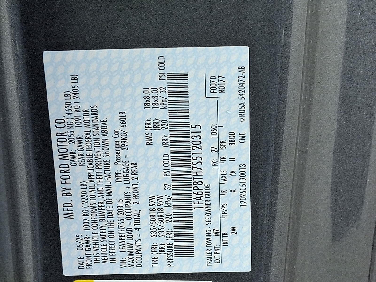 2025 Ford Mustang EcoBoost