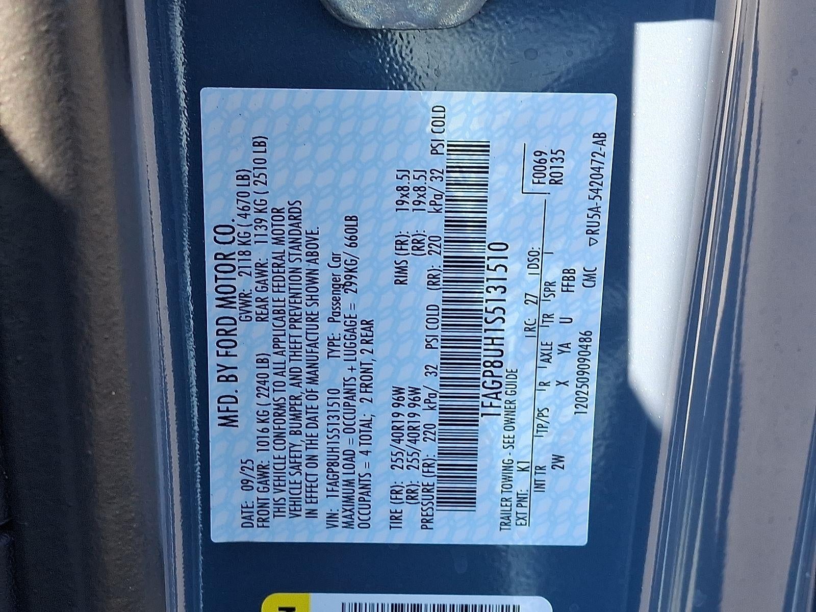 2025 Ford Mustang EcoBoost Premium