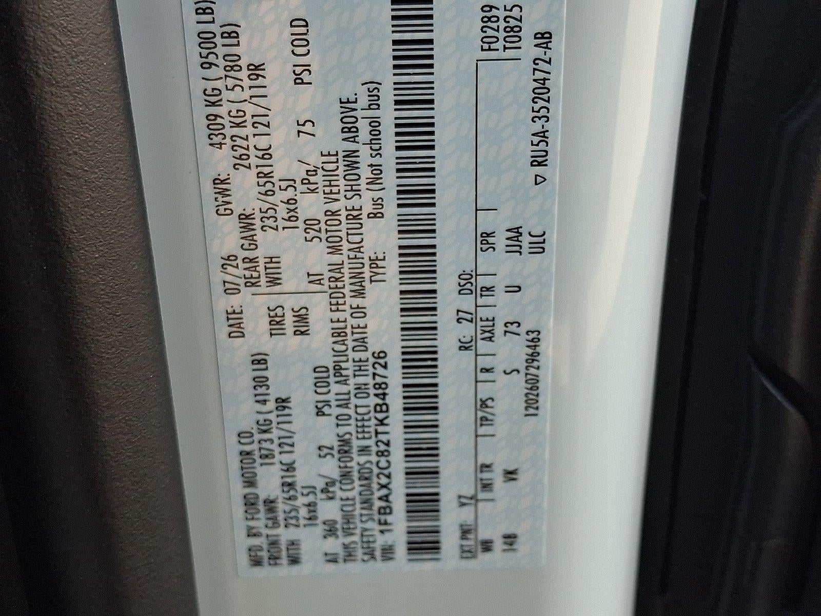 2026 Ford Transit 350 XL