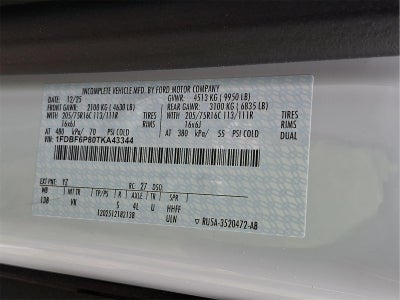 2026 Ford Transit Cutaway Cutaway