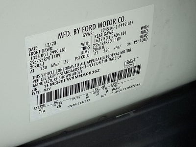 2021 Ford Explorer Hybrid Limited