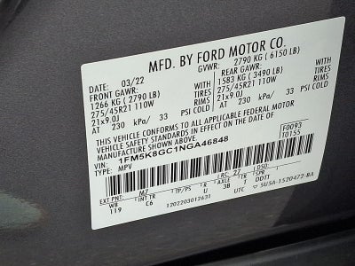 2022 Ford Explorer ST