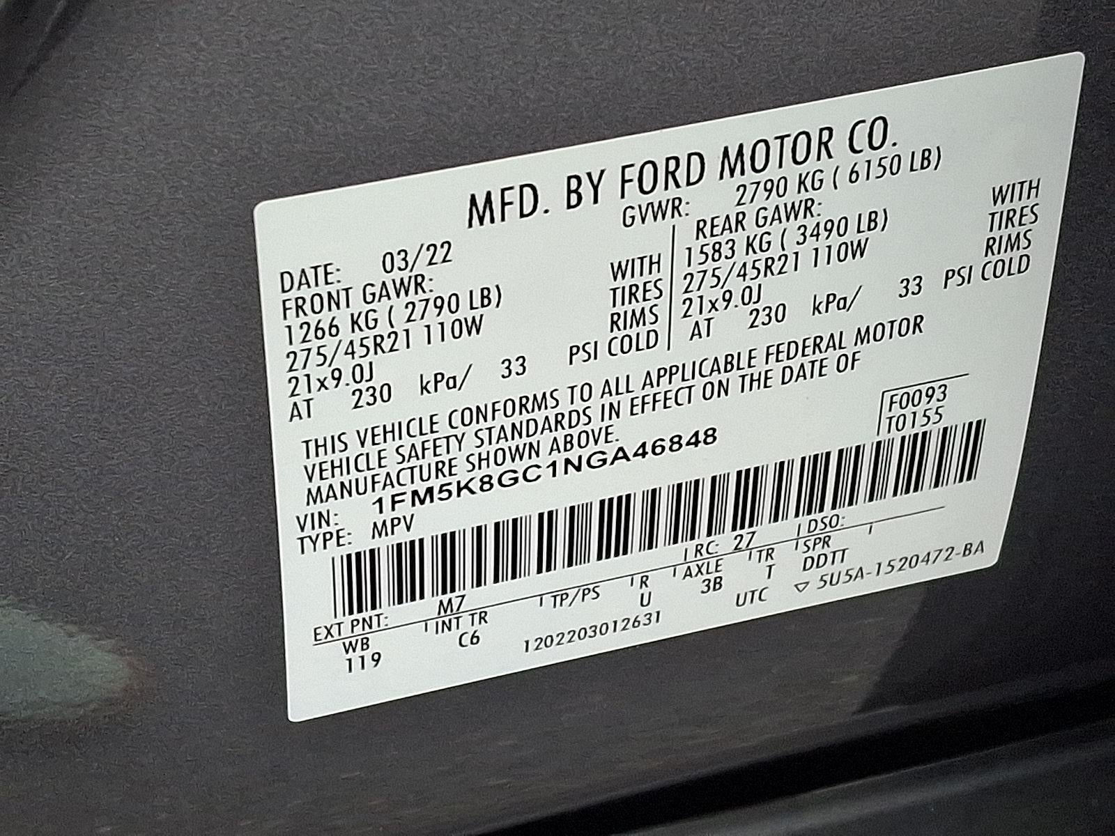 2022 Ford Explorer ST