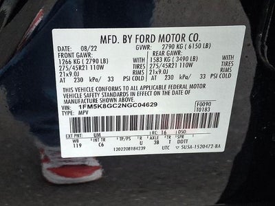 2022 Ford Explorer ST