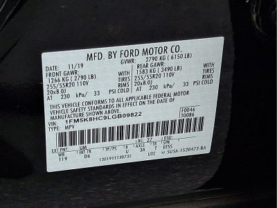 2020 Ford Explorer Platinum