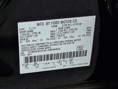 2020 Ford Explorer Platinum