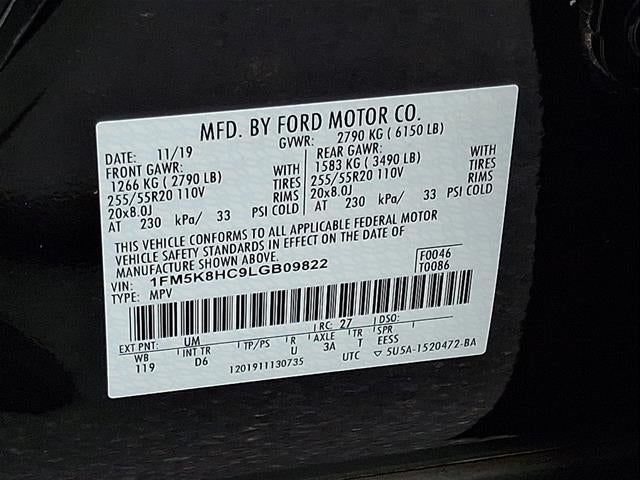 2020 Ford Explorer Platinum