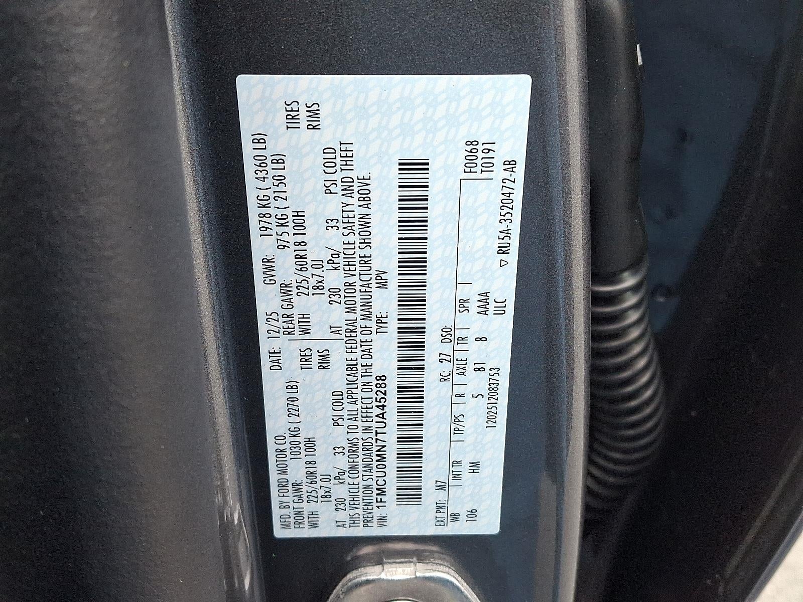 2026 Ford Escape ST-Line