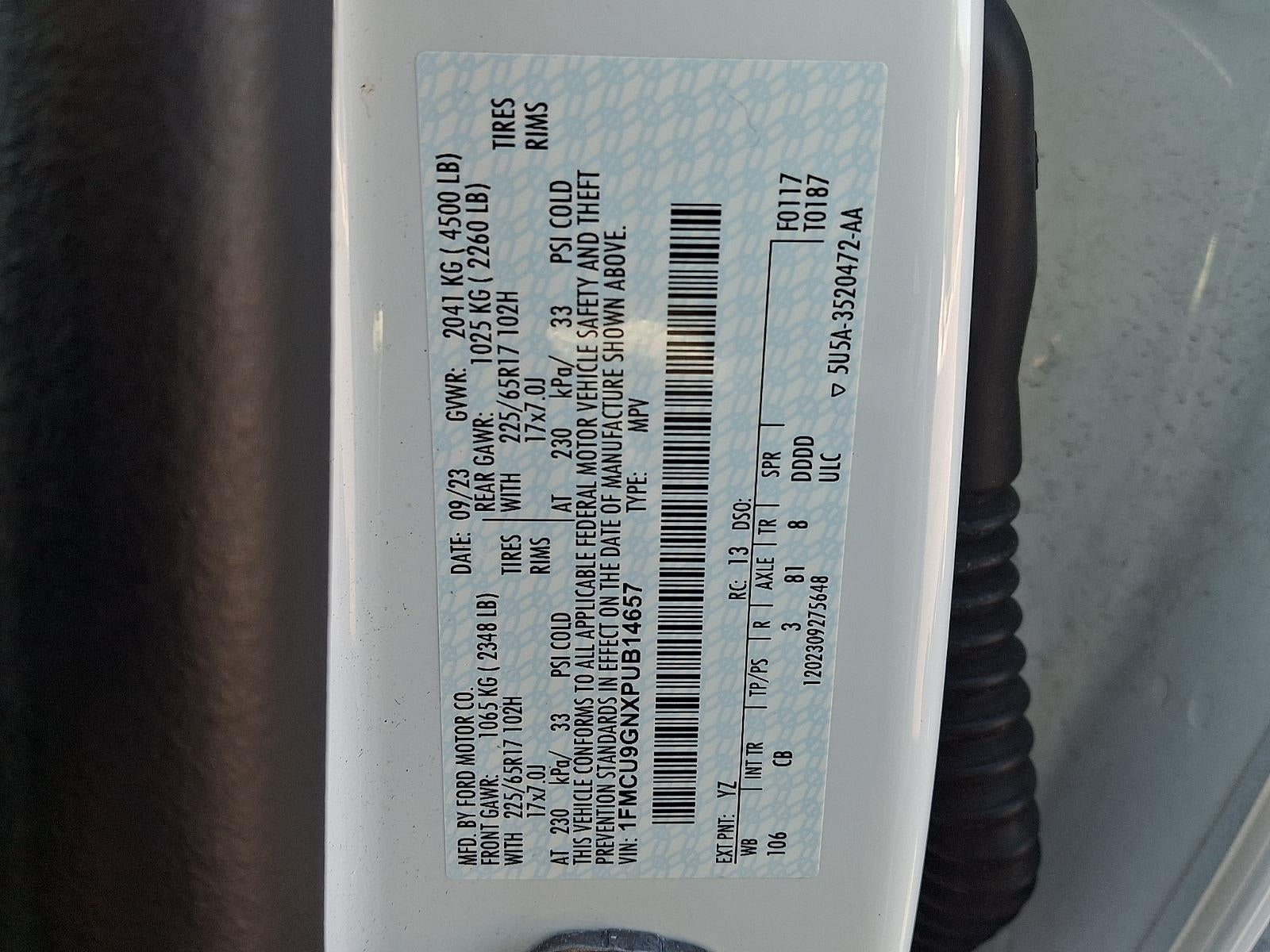 2023 Ford Escape Active