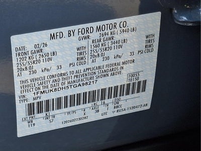2026 Ford Explorer Active
