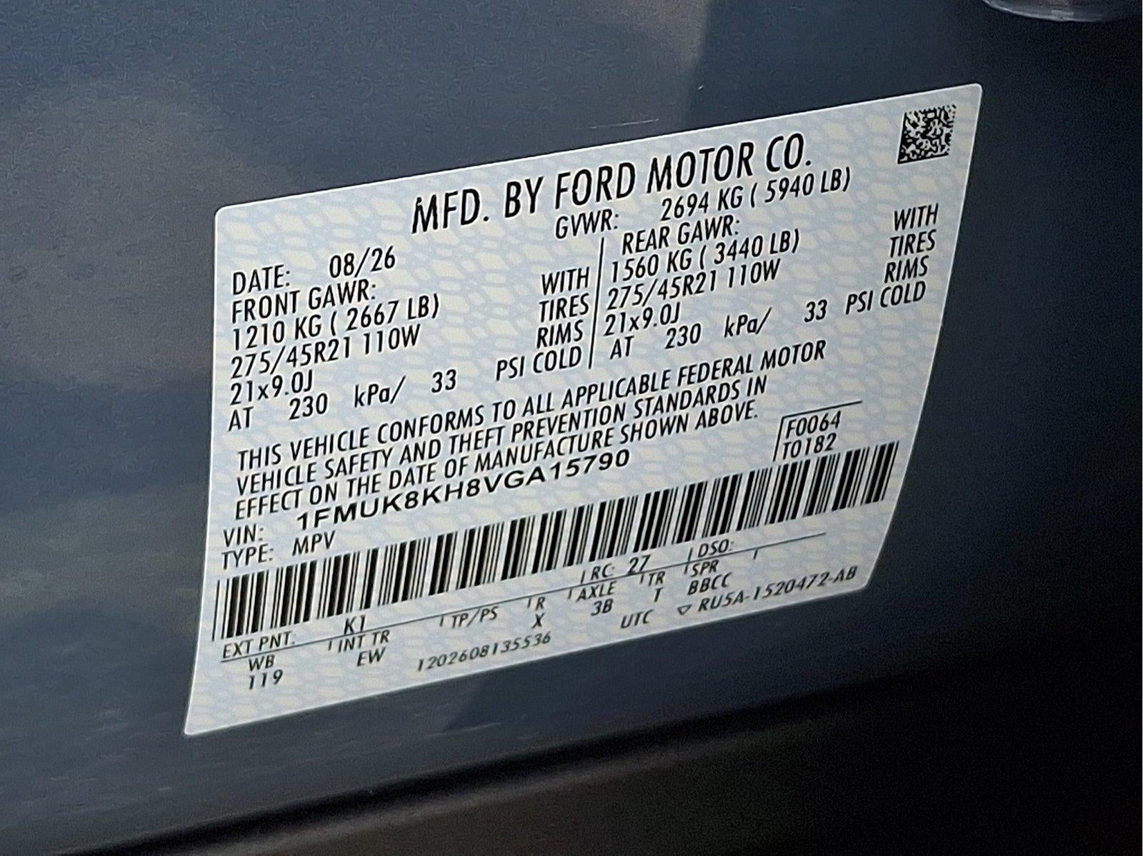 2027 Ford Explorer ST-Line