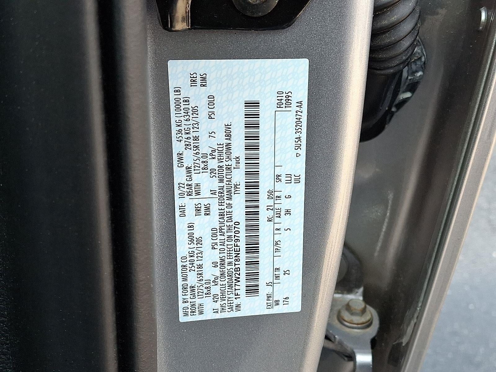 2022 Ford Super Duty F-250 SRW XLT