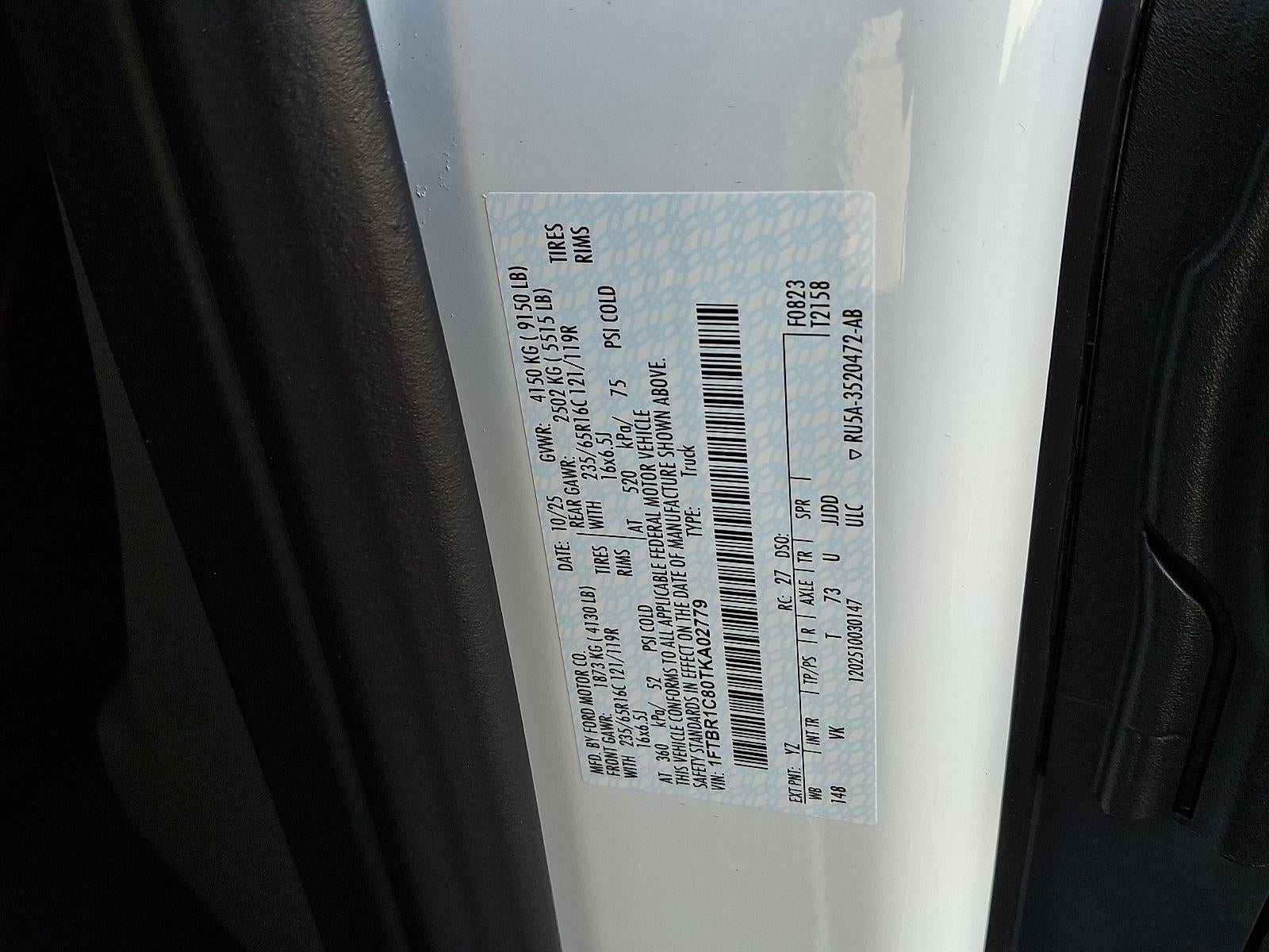 2026 Ford Transit Cargo Van T-350 HR 148" WB