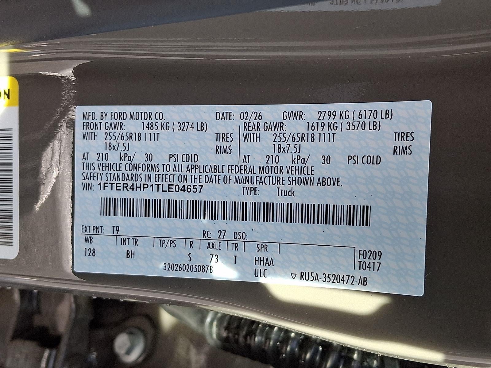 2026 Ford Ranger XLT