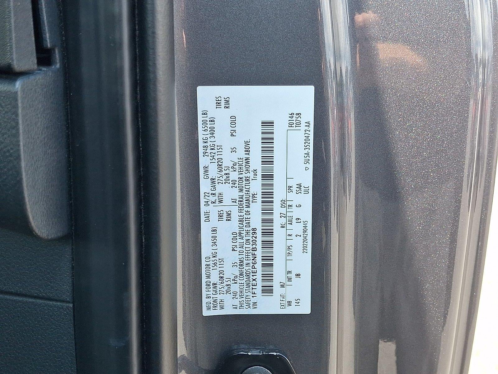 2022 Ford F-150 XL