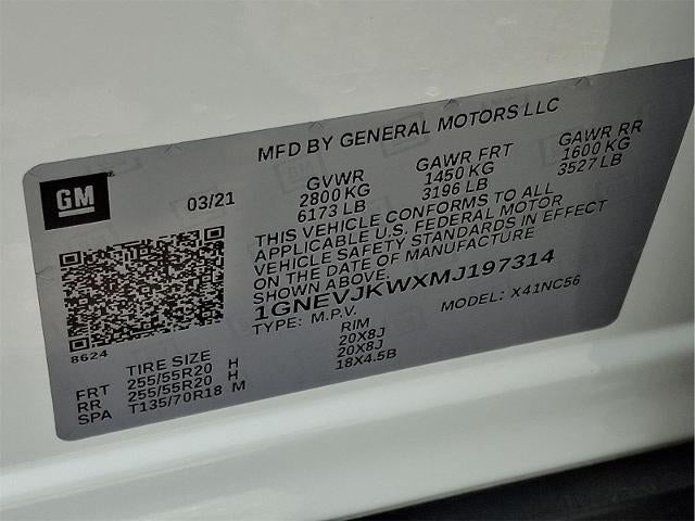 2021 Chevrolet Traverse RS