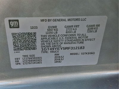 2024 GMC Sierra 3500HD Denali Ultimate