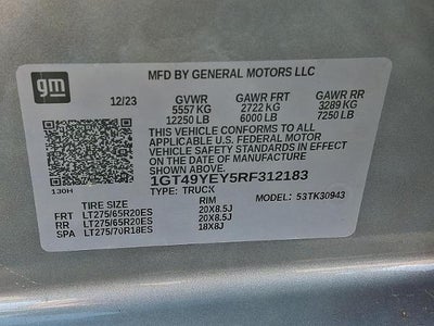 2024 GMC Sierra 3500HD Denali Ultimate