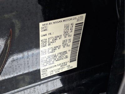 2023 Nissan Titan Platinum Reserve