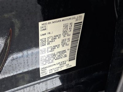 2023 Nissan Titan Platinum Reserve
