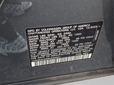 2024 Volkswagen Atlas 2.0T SE w/Technology