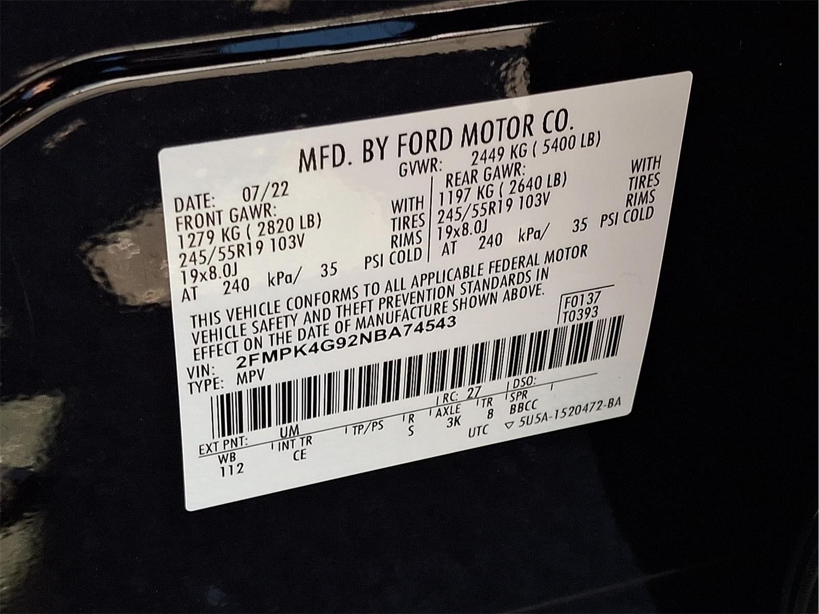 2022 Ford Edge SE