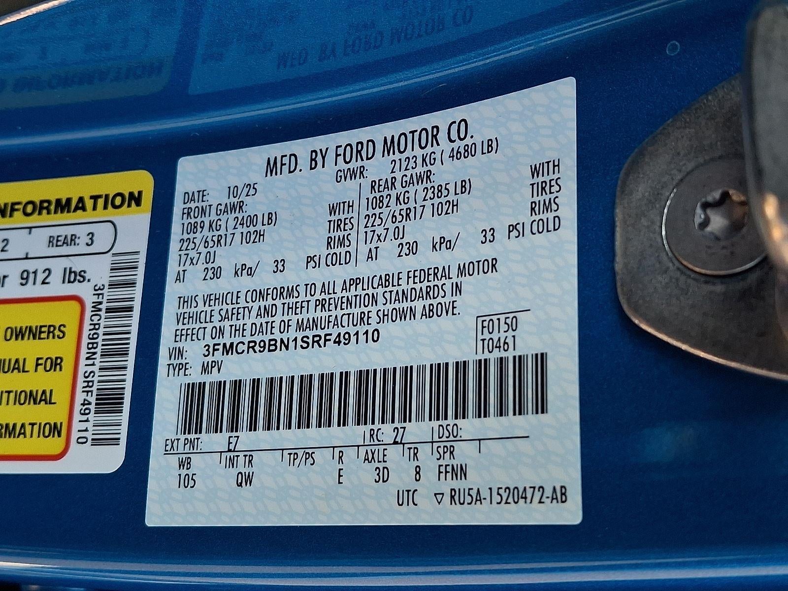 2025 Ford Bronco Sport Big Bend