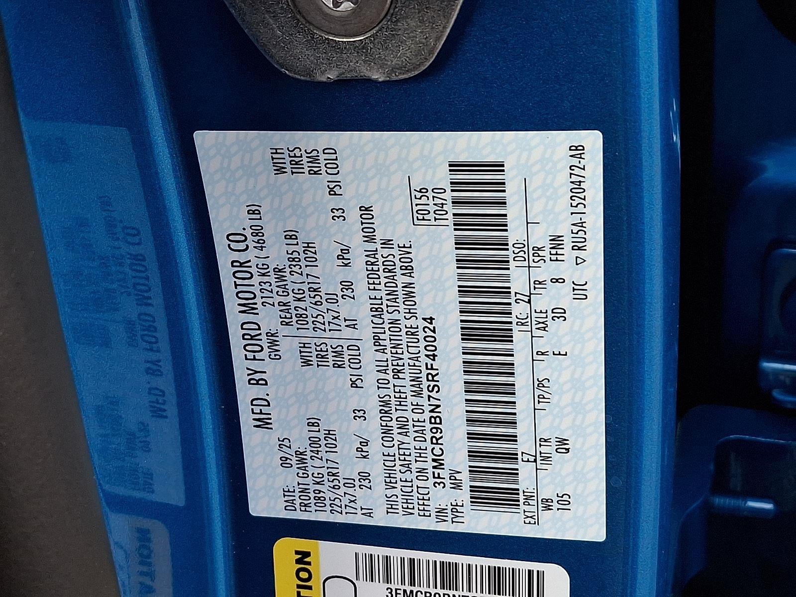 2025 Ford Bronco Sport Big Bend