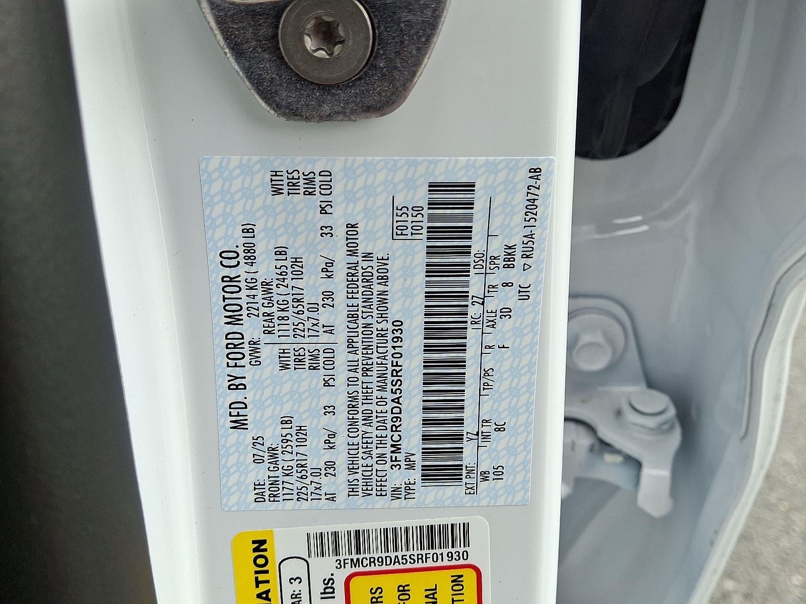 2025 Ford Bronco Sport Badlands