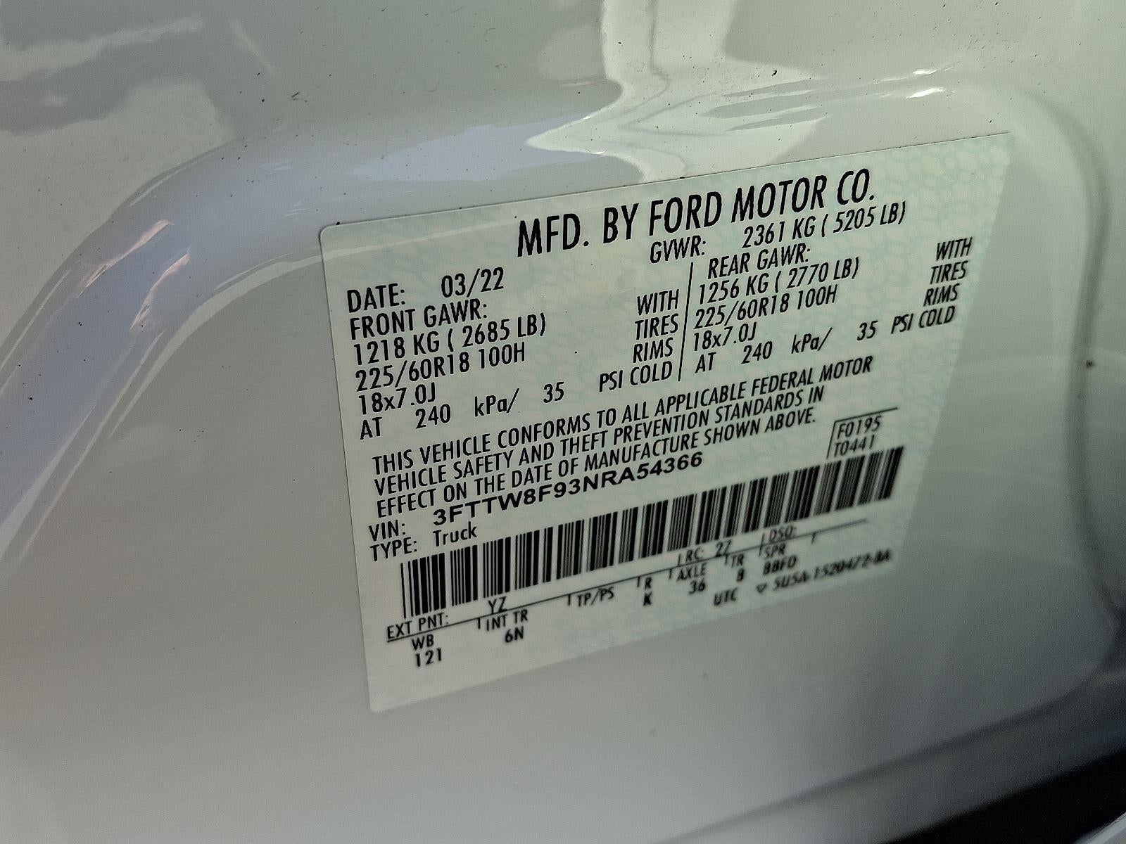 2022 Ford Maverick LARIAT