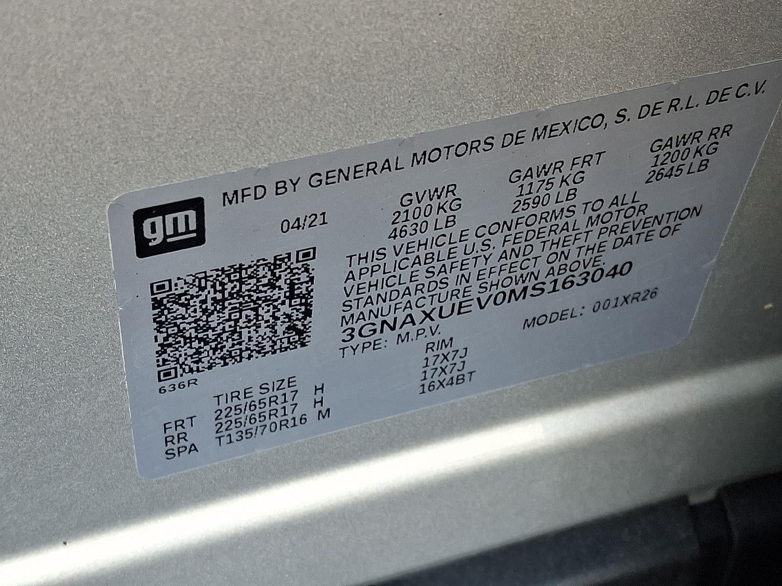 2021 Chevrolet Equinox LT