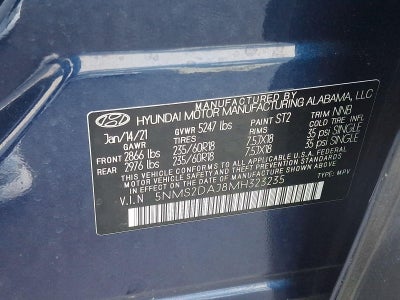 2021 Hyundai Santa Fe SEL