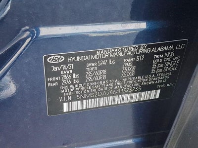 2021 Hyundai Santa Fe SEL