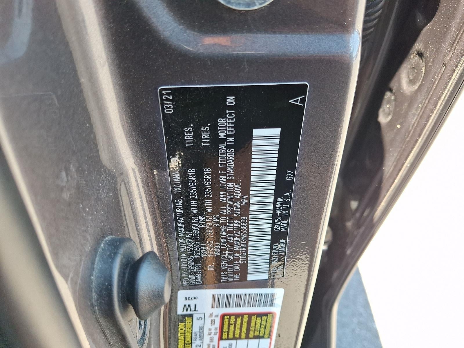 2021 Toyota Highlander XLE