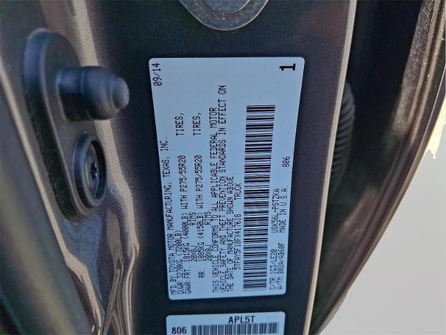 2015 Toyota Tundra Platinum