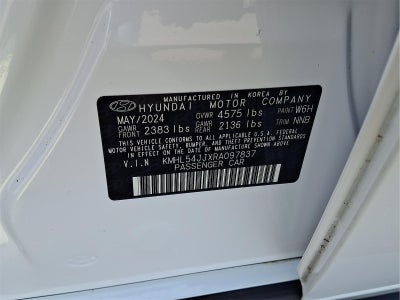 2024 Hyundai Sonata Hybrid Limited