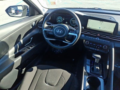 2024 Hyundai Elantra Hybrid Blue