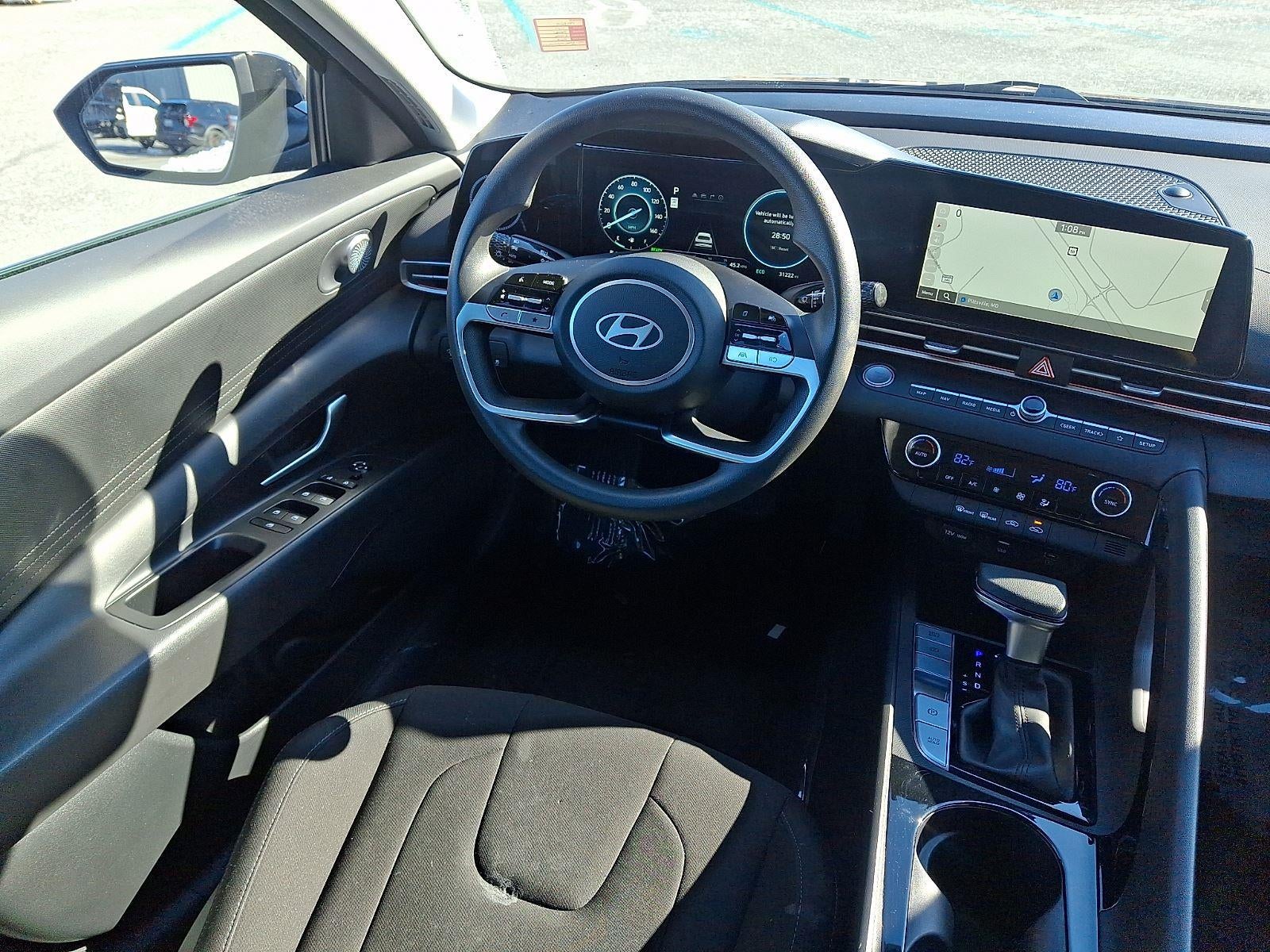 2024 Hyundai Elantra Hybrid Blue