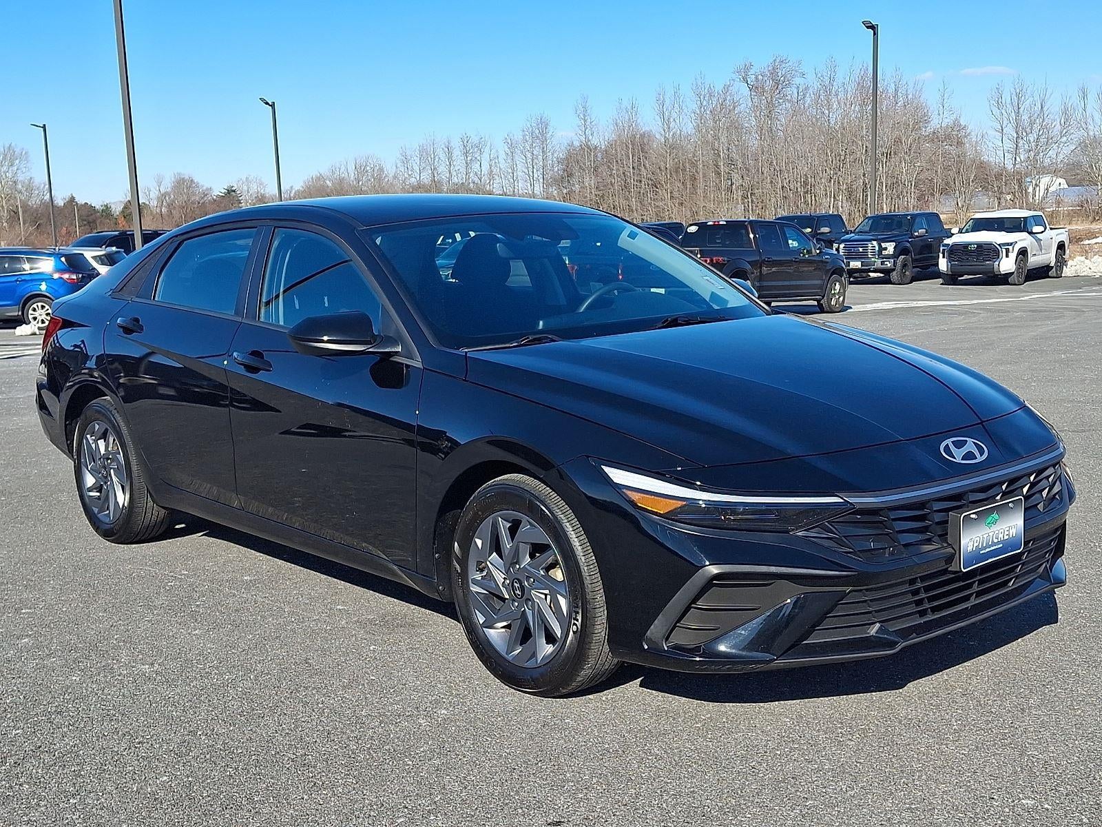 2024 Hyundai Elantra Hybrid Blue