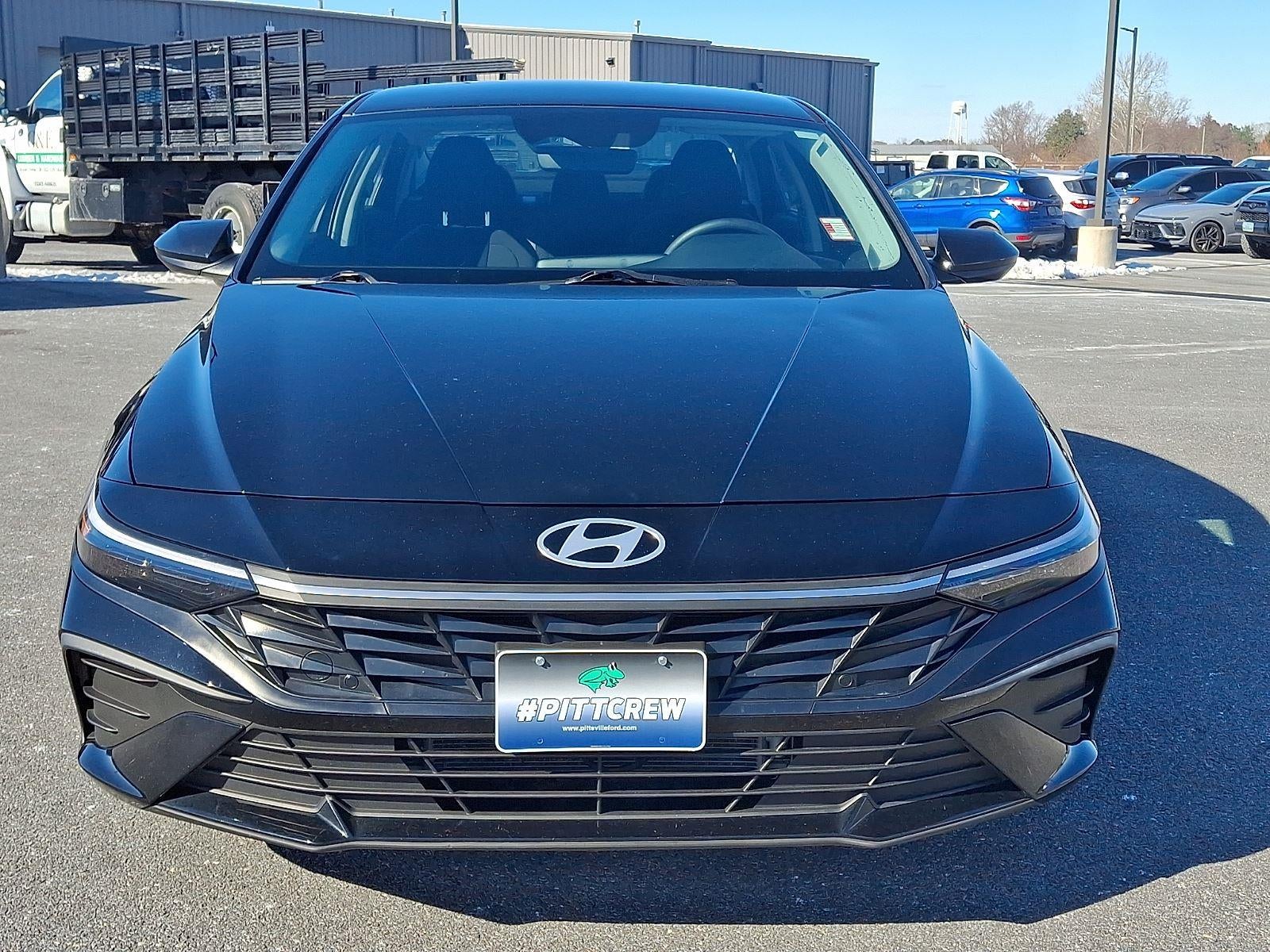 2024 Hyundai Elantra Hybrid Blue