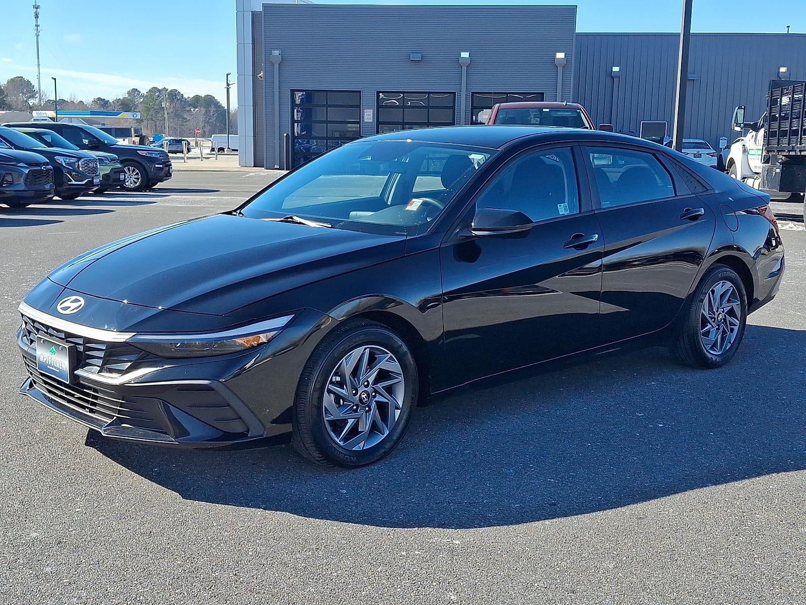 2024 Hyundai Elantra Hybrid Blue