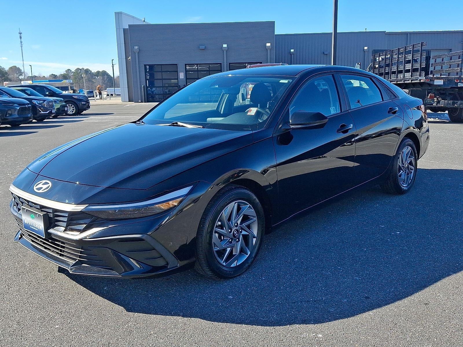 2024 Hyundai Elantra Hybrid Blue