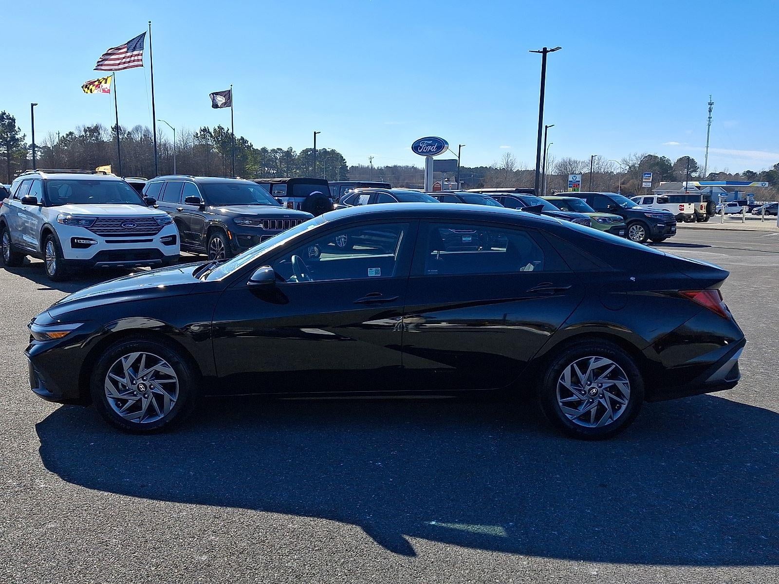 2024 Hyundai Elantra Hybrid Blue