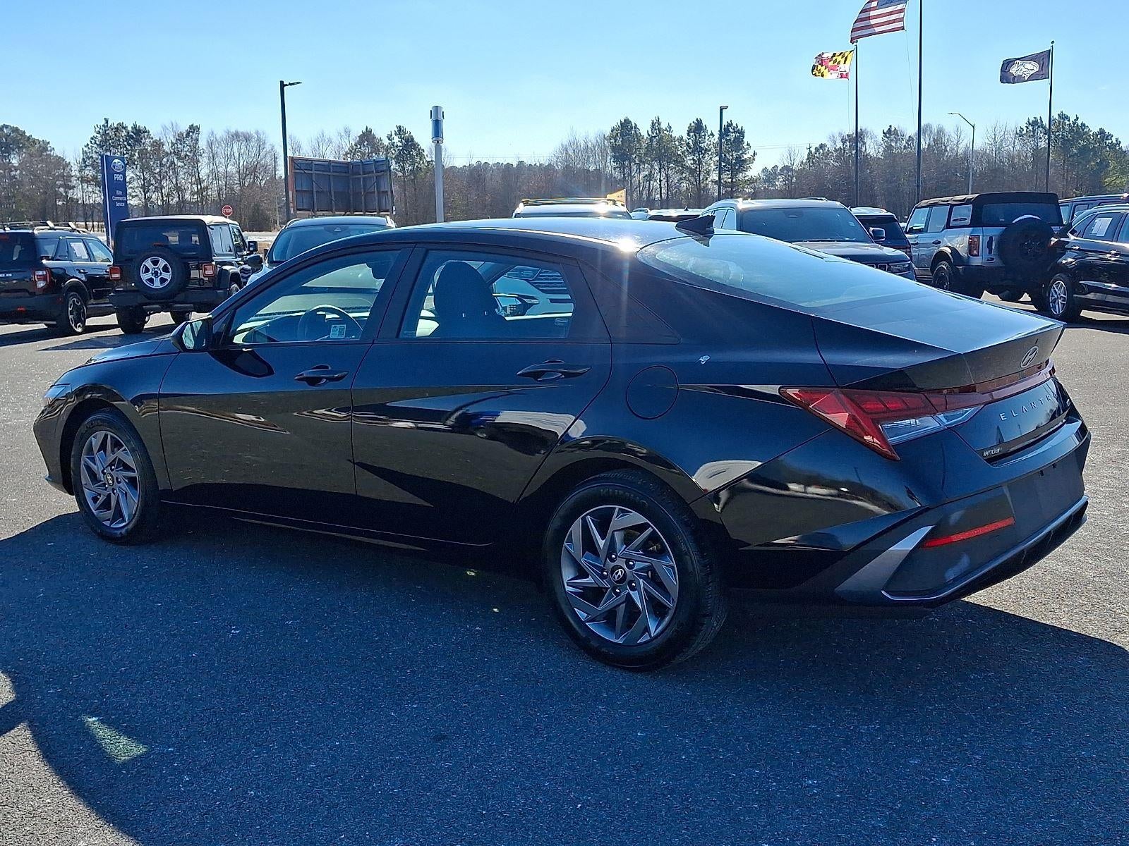 2024 Hyundai Elantra Hybrid Blue