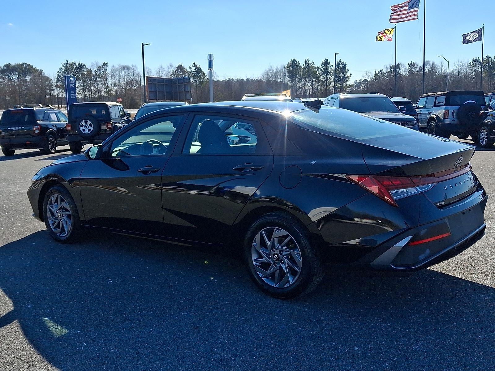 2024 Hyundai Elantra Hybrid Blue