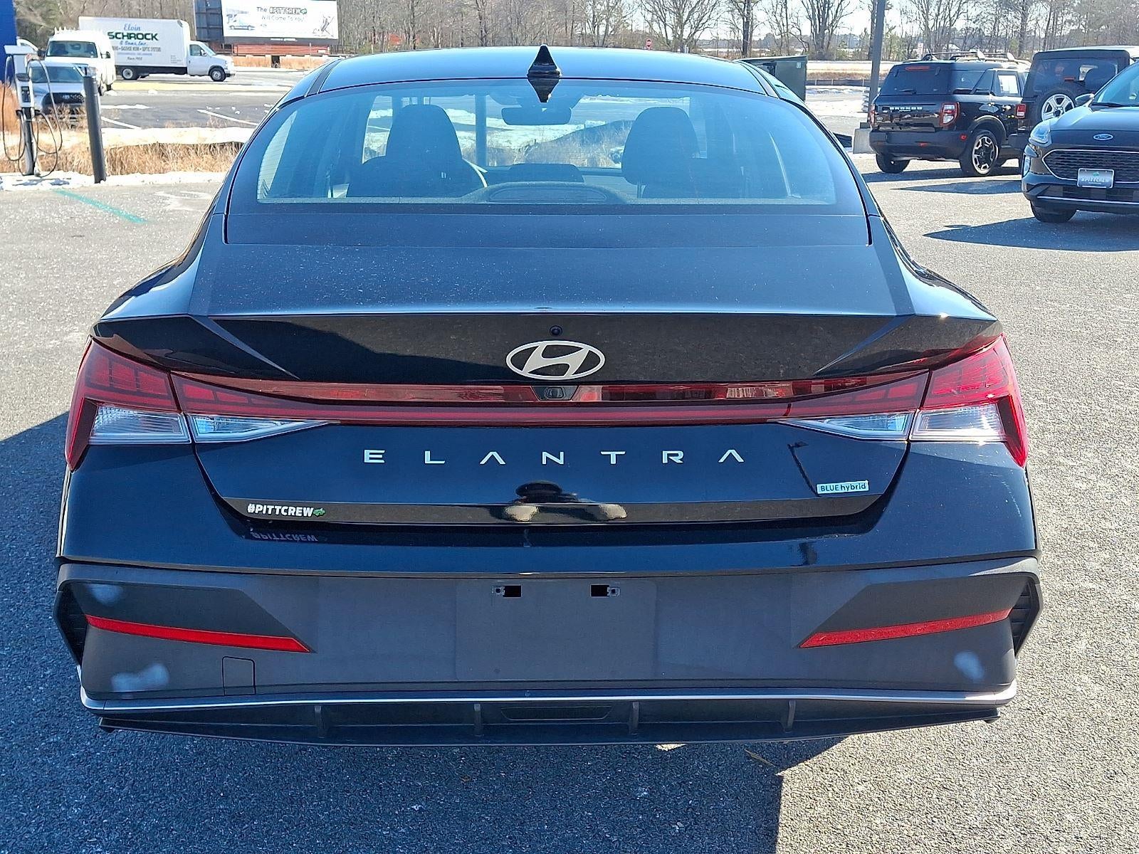 2024 Hyundai Elantra Hybrid Blue
