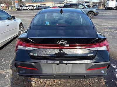 2024 Hyundai Elantra Hybrid Blue