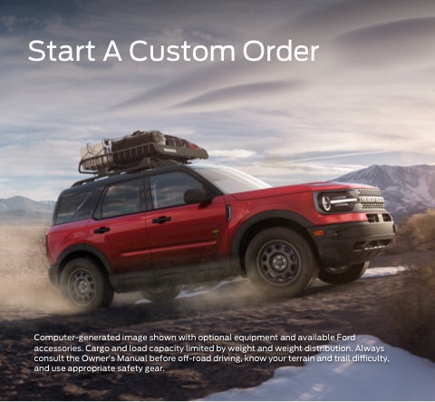 Start a custom order | Pittsville Motors Inc in Pittsville MD